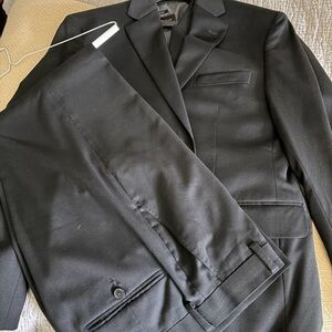 3 pierce Kenneth Cole Black Suit